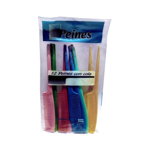 PEINES CON COLA X12U