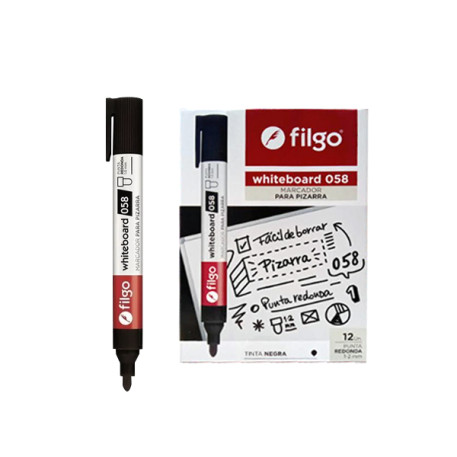 FIBRON P/PIZARRA FILGO 058 NEGRO X12