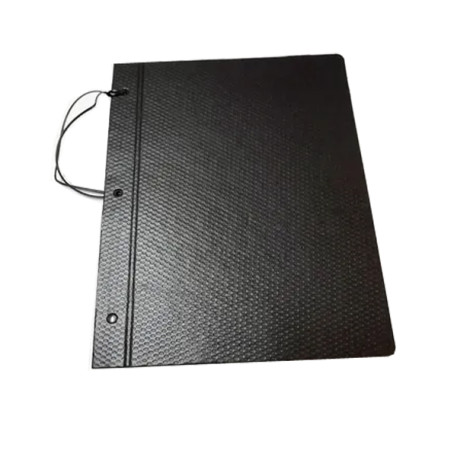 CARPETA N5 NEGRO CON CORDON X6