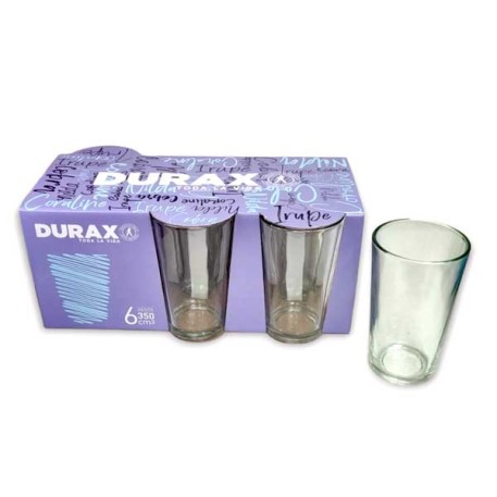 DURAX 41304 VASO  ALTO NILDA 350CC 6PZ