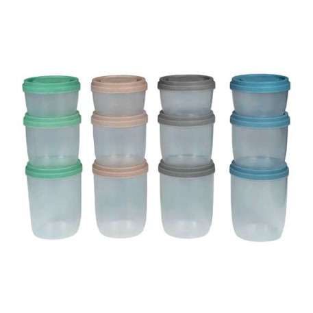 CLIKER 8591 SET 3 TUPPER ENCASTRABLES BAMBU