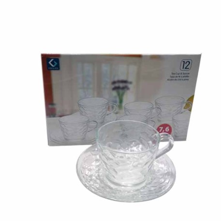 SOIFER CS847/12-2GB TAZA 210ML C/ASA X6PZ +PLATOS