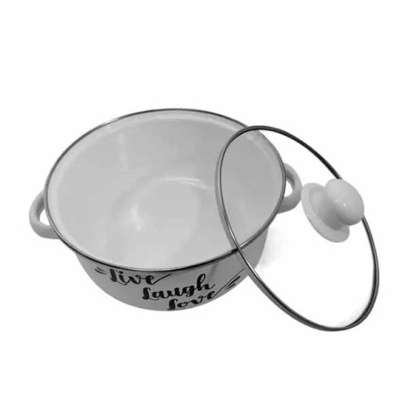 SOIFER CAC-18 CACEROLA ENLO. C/TAPA 18CM
