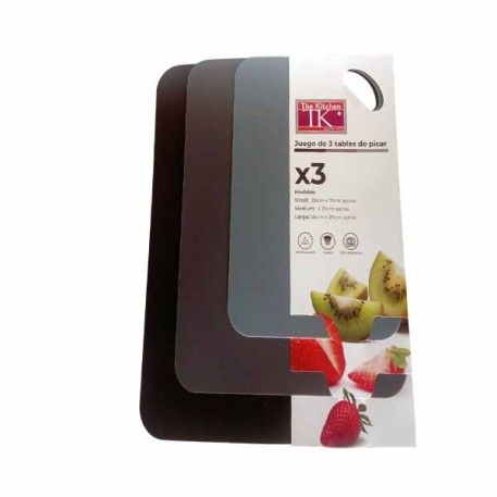 SOIFER HN3829S/3 SET X3 TABLA P/CORTAR