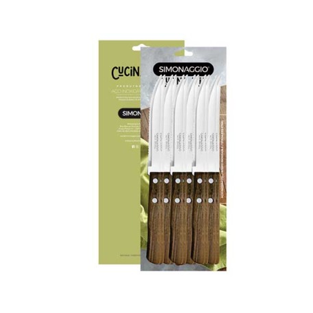 SIMONAGGIO 1504/12 CUCHILLO X12 MGO MADERA