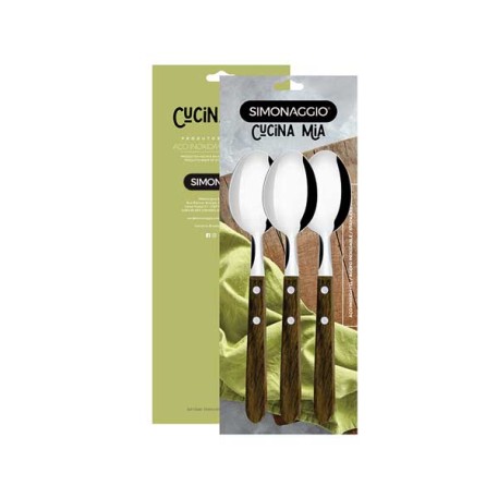 SIMONAGGIO 401/3 CUCHARA X3 MGO. MADERA