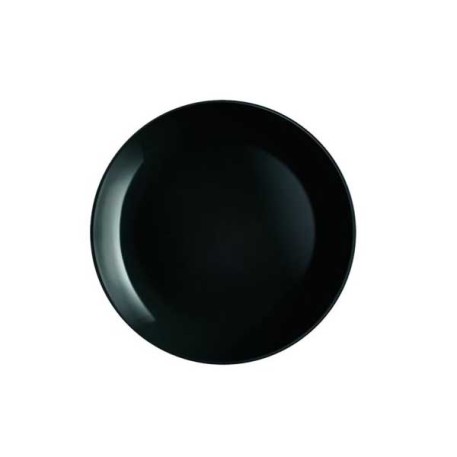 LUMINARC P0789 PLATO POSTRE DIWALI NEGRO 19CM X6