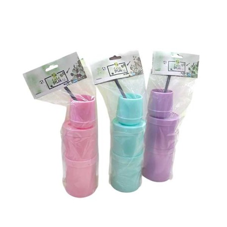 SET MATERO PLASTICO E/BOLSA X1