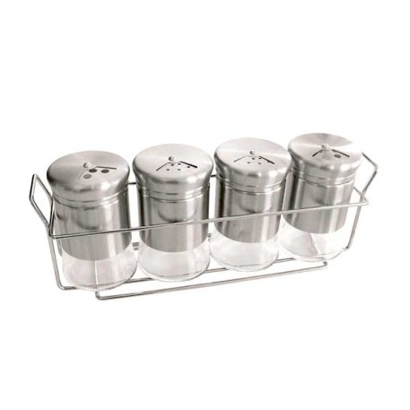 WALPLO 1114047 ESPECIERO C/4FRASCOS SOP CROM. 