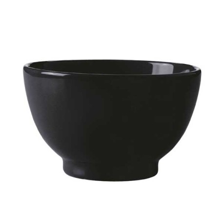 BOWL 1124128 CEREALERO 14.5CM 600CC NEGRO X1