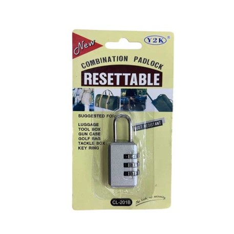 JB JBA0867 CANDADO COMBI E/BLISTER X1