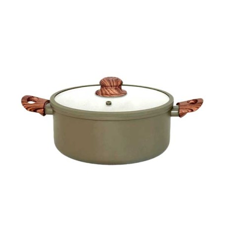 JOVIFEL 6354 CACEROLA 24CM ANT C/TAPA GRAN LIS X1