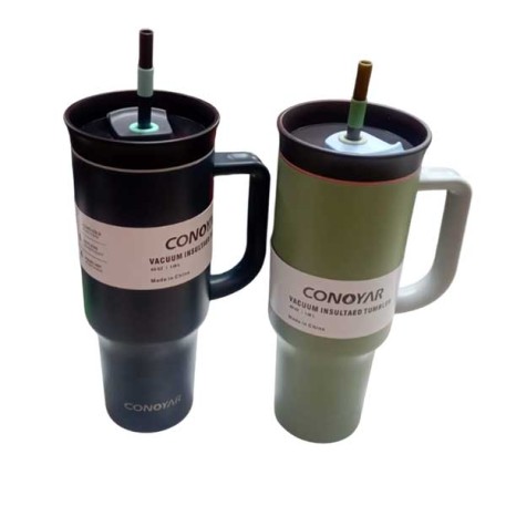 FU JFY-2418 VASO TER 1180ML TAPA C/SORBETE x1