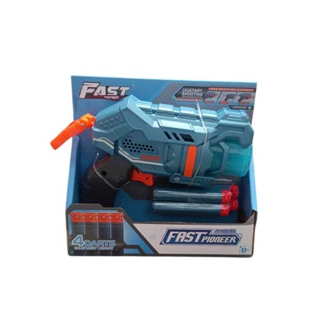 IRV TOYS BH801 PISTOLA MAN. C/6 BALAS E/CAJA