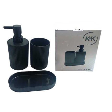 K&K CA6228 SET DE BAÑO X3 E/CAJA X1