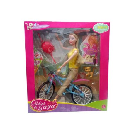 K&K SD24080Z1 MUÑECA C/BICI E/CAJA X1