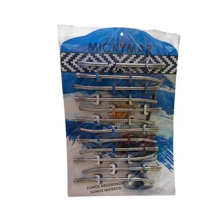 BOMBILLA ACERO C/RESORTE 12PZ