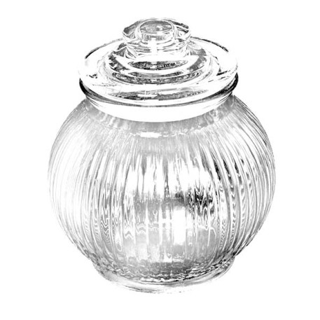 WALPLO 1113802 FRASCO/CARAMELERA VIDRIO 1.8L C/TAPA X1