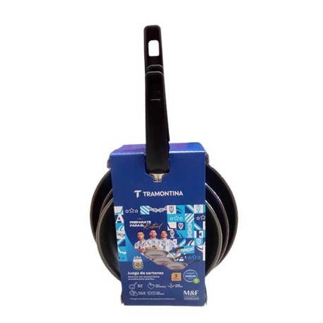 TRAMONTINA 28299/440 JGO SARTENES X3PZ