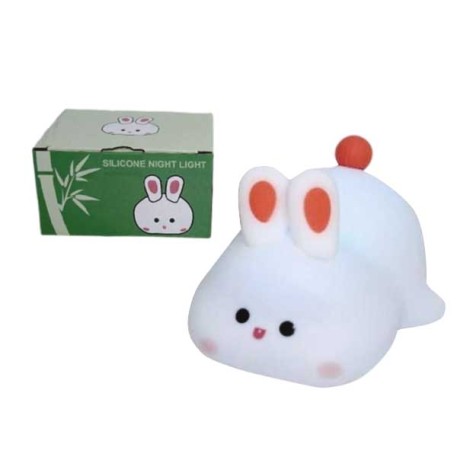 PACO AB50240 LUZ NOCHE SILI 3TOQUES CONEJO