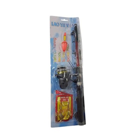 JB JBA0904 PESCA CAÑA C/REEL E/BLISTER X1