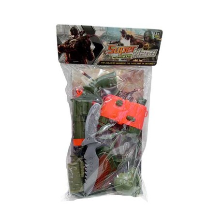 K&K 767-13 SET MILITAR E/BOLSA X1