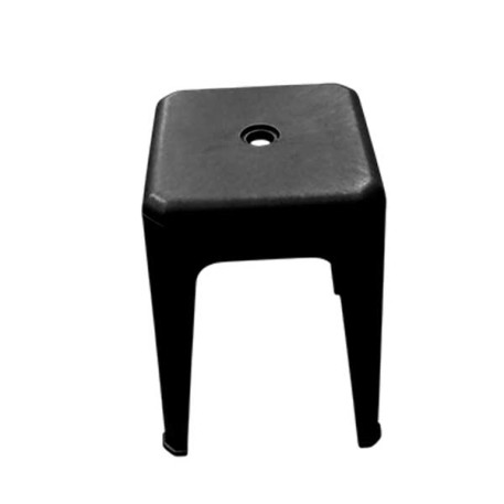 NEW PLAST BAN4 BANQUETA NEGRA PREMIUM X1