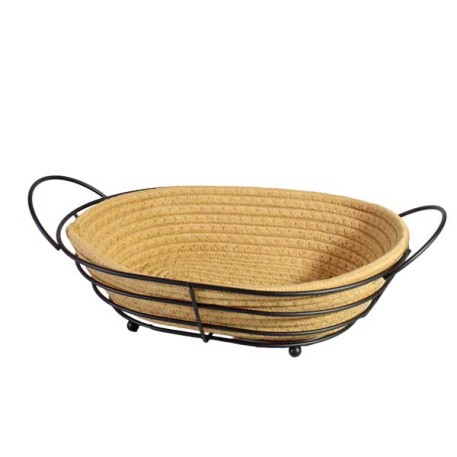 WALPLO 1290093 FRUTERA OVAL METAL C/BASE LINO X1
