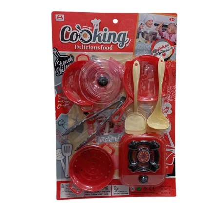 K&K 7672-6Z1 SET COCINA E/BLISTER X1