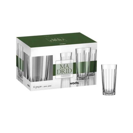 NADIR 2O053006 JGO VASOS TL MADRID X6 E/CAJA X1