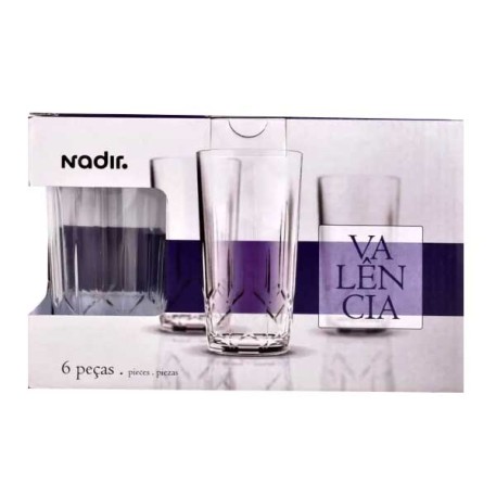 VASO 2O05501 VALENCIA TL X6 E/CAJA X1